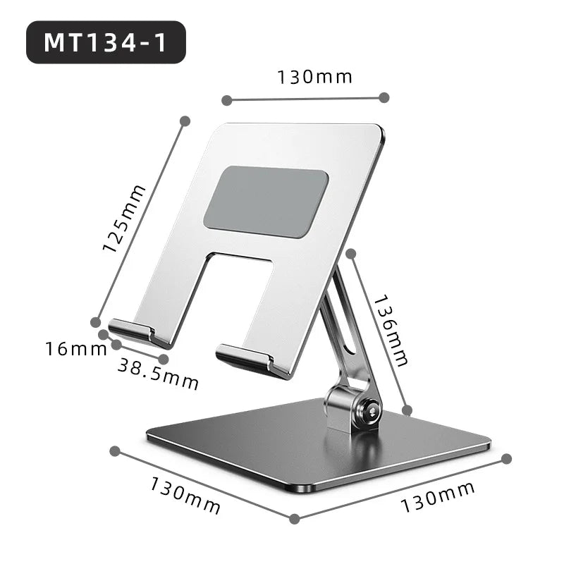 Adjustable Desktop Tablet Dock Stand – Holder for iPad Air M4 2024, Xiaomi Pad 6 Pro/6S, Kindle 9–13 Inch