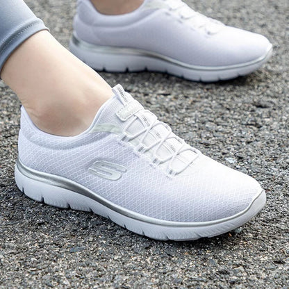 Skechers Women's Sports Shoes - Summer Fashion Breathable Sneakers, Lightweight & Comfortable Walking Shoes