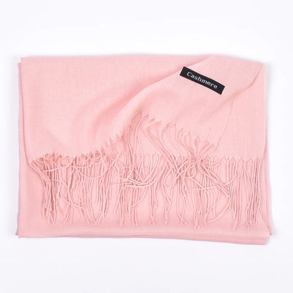 Leather Powder Solid Color Scarves for Men and Women - Autumn and Winter 120g Single Color Headband Shawl