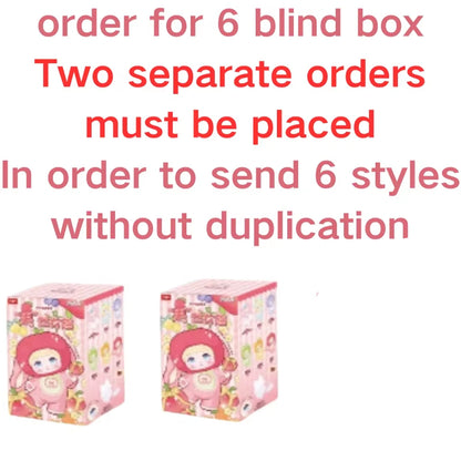Nommi V3 Fruits Series Dream Eyes Blind Box – Plush & Vinyl Bag Pendant Toy Gift for Kids
