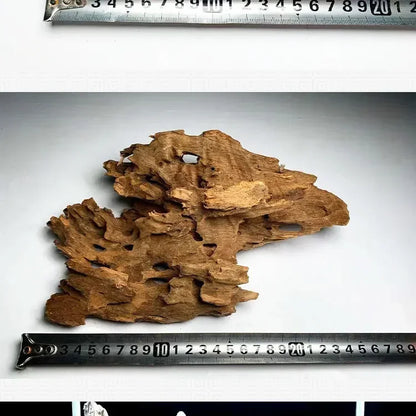 Natural Wooden Driftwood Aquarium Decor – Porous Fish Tank Decoration for Crabs, Shrimp & Fish