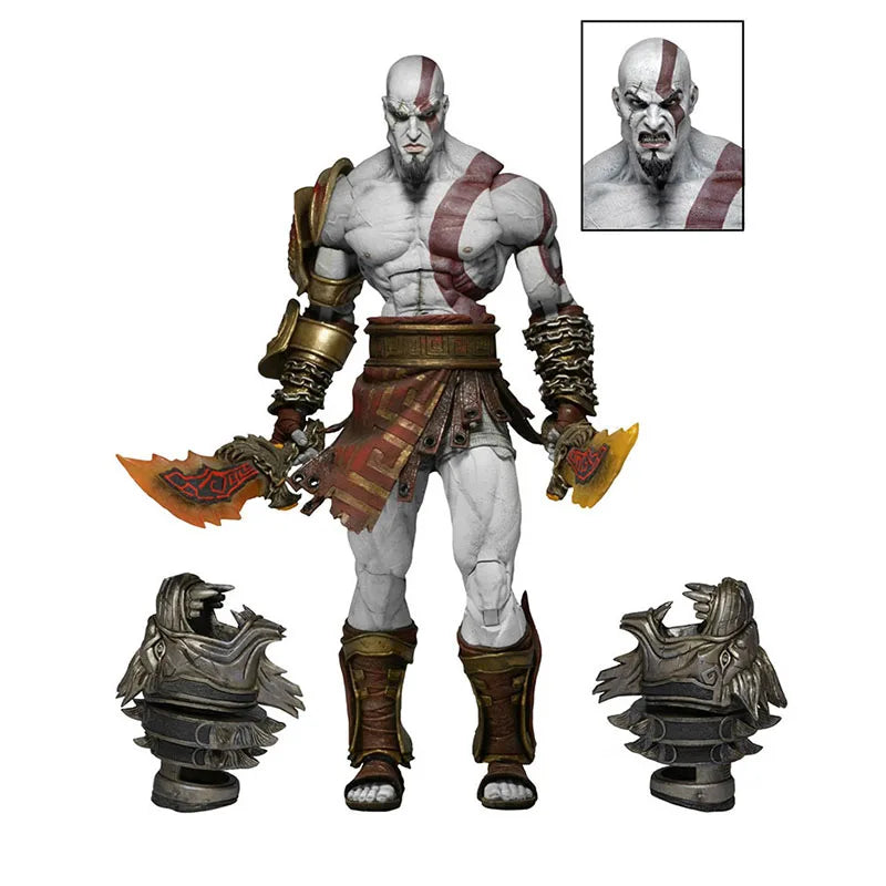 NECA God of War Ultimate Kratos Action Figure – Vinyl Collectible Game Model Toy