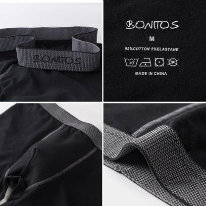 5-Pack Men's Cotton Boxer Briefs, 2023 Luxury Underwear Set, Breathable Gym Shorts & Underpants for Homme