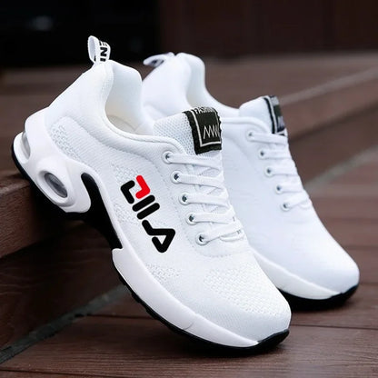 New Women's Running Shoes – Breathable Mesh, Air Cushion Lace-Up Sports Sneakers for Summer