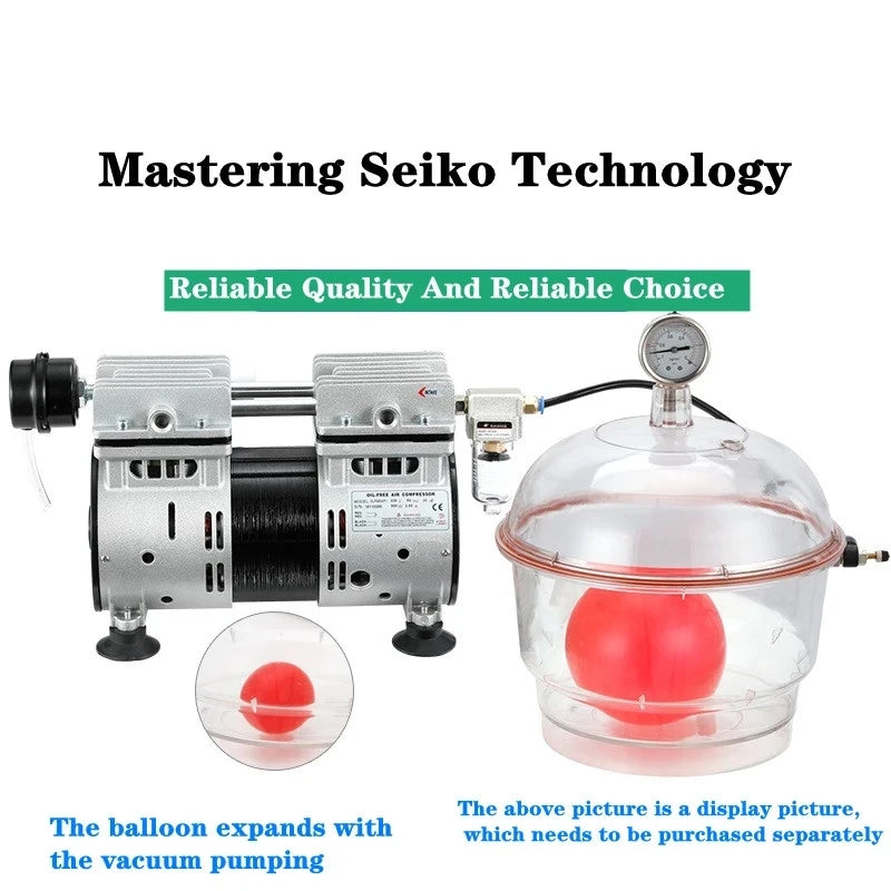 220V Small Oil-Free Silent Vacuum Pump – Laboratory & Industrial Negative Pressure Air Pump