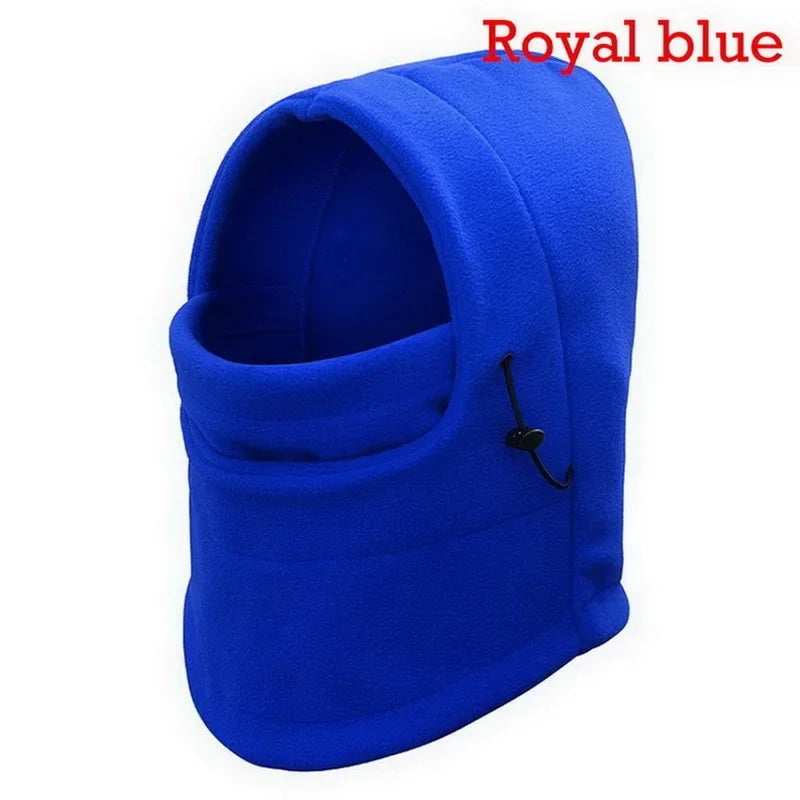 Unisex Winter Thermal Balaclava Hat – Waterproof Fleece Hood & Neck Warmer for Hiking & Outdoor Use