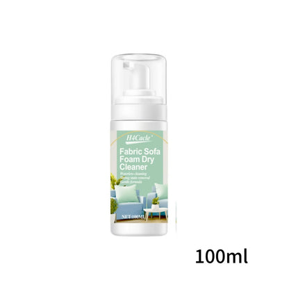 Fabric Sofa Foam Dry Cleaner – Multi-Functional No-Water Stain Remover for Upholstery, Carpet, Curtains & Clothing Care