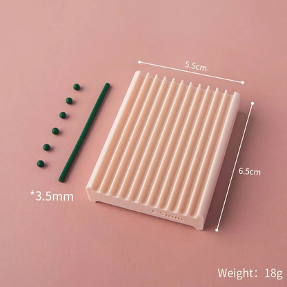 2-in-1 Clay Ball Maker - Pottery Rolling & Shaping Tool for DIY Jewelry Crafts