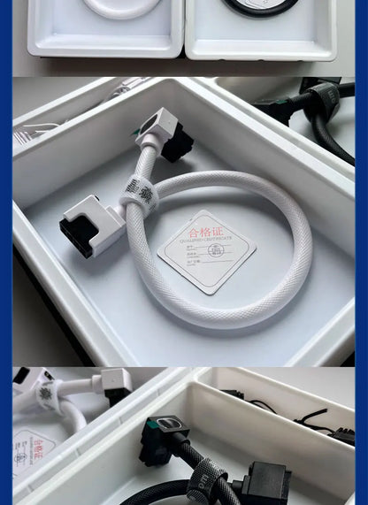 AIJS 8-Pin ARGB CPU Power Extension Cable – One-Line Computer Connection Extension Cord