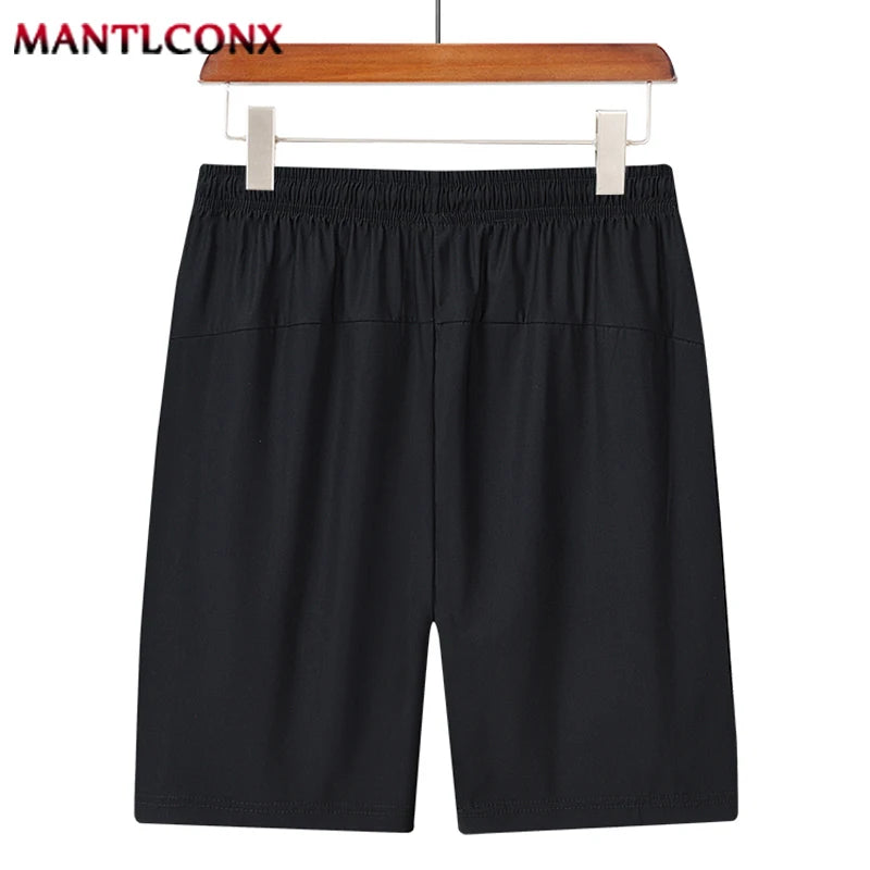 Men's Summer Sport Shorts – Cool Running, Gym & Fitness Training Shorts in Black and Gray