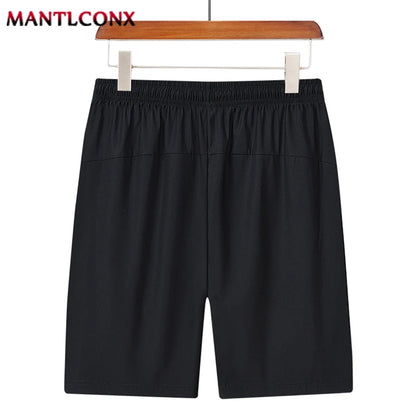 Men's Summer Sport Shorts – Cool Running, Gym & Fitness Training Shorts in Black and Gray