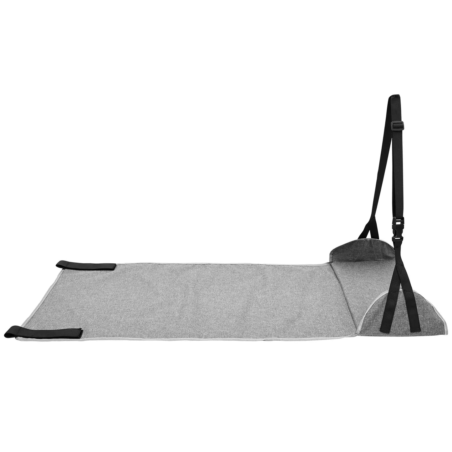 Portable Airplane & Travel Foot Rest Hammock – Adjustable Footrest for Plane, Train, Car, Office