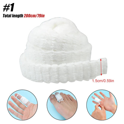 Elastic Tubular Bandage Net - Breathable Mesh Wound Dressing Retainer for Ankle & Adult Use