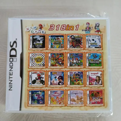 NDS/3DS Multi-ROM Game Card — 4300/510/500/208-in-1 Combined NDS Cartridge/Cassette