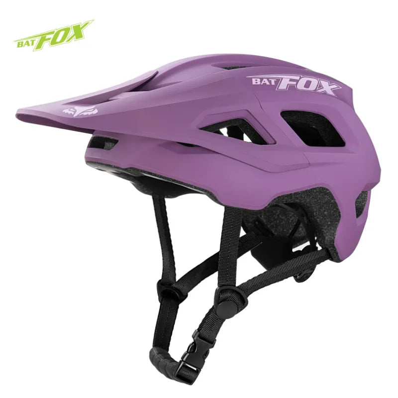 BATFOX Mountain Bike Cycling Helmet for Men – Lightweight MTB Bicycle Safety Helmet for Road & Trail Riding