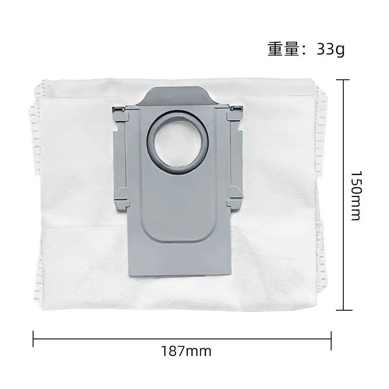 Roborock Q8 Max, Q5 Pro Replacement Parts – Main Brush, Side Brush, HEPA Filter, Mop & Dust Bag Accessories