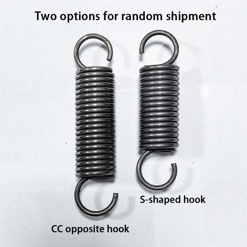 Strong Extended Tension Springs — Open Hook Wire Spring 1.0mm, 1.5mm, 2.0mm
