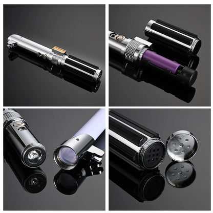 RGB Metal Lightsaber Laser Sword Toy — Rechargeable RGB Light Saber & K-Pop Lightstick