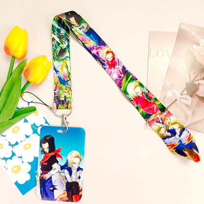 Dragon Ball Anime Lanyard – Credential Holder for Key, Card, Badge & Gym Keychain Accessories Gift