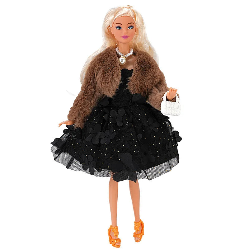30cm Doll Clothes & Accessories – Dress for Babi, Blyth, 1/6 BJD Dolls, Birthday & Christmas Gift for Girls