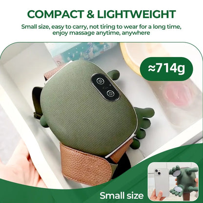 Bionic Finger Wireless Neck & Shoulder Massager — Brushless Motor Cervical Kneading Shawl