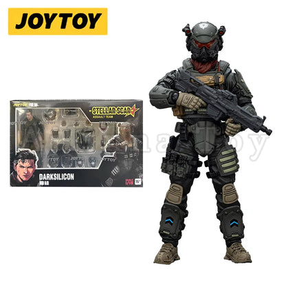 JOYTOY 1/18 Dark Source Stellar Scar Assault Team Action Figure – Anime Military Model Collectible