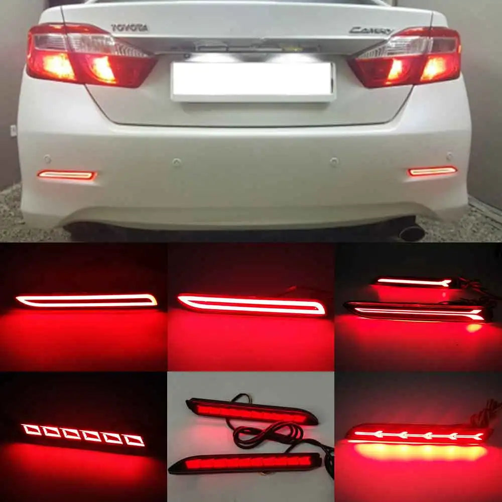 Car LED Rear Bumper Reflector Brake Light - Toyota & Lexus Rear Fog Lamp Replacement 5630 LED