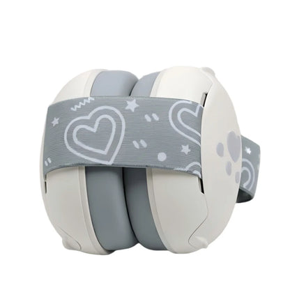 Baby Noise Reduction Earmuffs – Soft Elastic Hearing Protection Headphones for Infants and Toddlers for Sleep and Noisy Environments