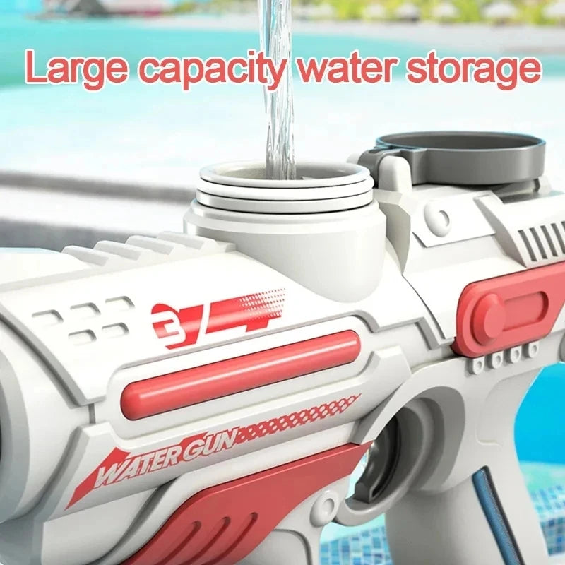 Summer Hot-Selling Electric Water Gun – Space Sci-Fi Design Water Toy for Kids, Fun Water Bat for Outdoor Play