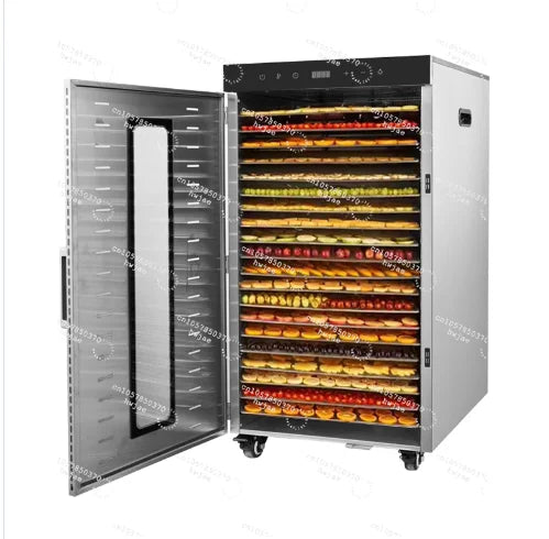 Commercial 20-Layer Food Dehydrator – Industrial Tray Dryer for Fruits & Vegetables