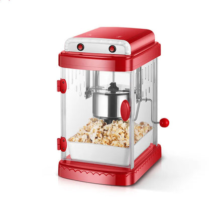 Small Electric Hot Air Popcorn Maker - Compact Household Popcorn Popper for Parties