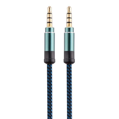 NNBILI 1.5M 3.5mm Audio Cable - Nylon Braid AUX Cable for Phone, MP3, Car Headset & Speaker Extension