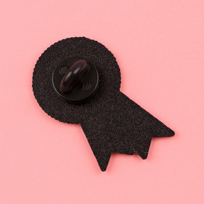 Today Ribbon Enamel Pin – Humorous Lapel Brooch for Backpack, Clothing & Accessories