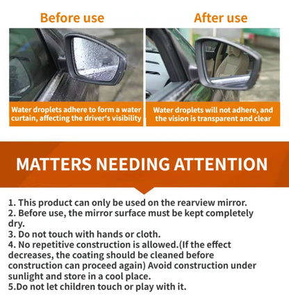 Soft99 Car Windshield Rain Repellent — 70ml JDM Glass Hydrophobic Coating for Anti-Rain Treatment