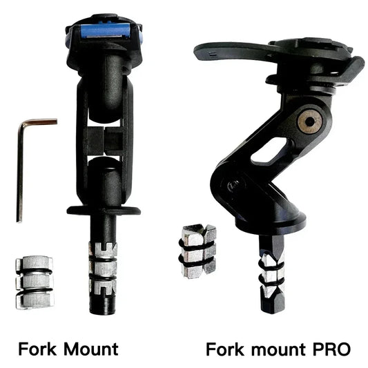 Motorcycle Fork Mount Phone Holder – PRO Adjustable Phone Mount for Bikes