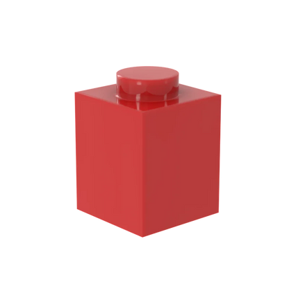 FunBrick 1x1 Classic Building Blocks - 20/50/100PCS DIY Creative Bricks Compatible with 3005 Plastic Blocks