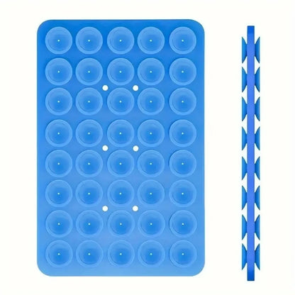 Silicone Suction Cup Phone Case Mount – Non-Slip Flexible Phone Holder Stand for Selfies, Videos & Hands-Free Use