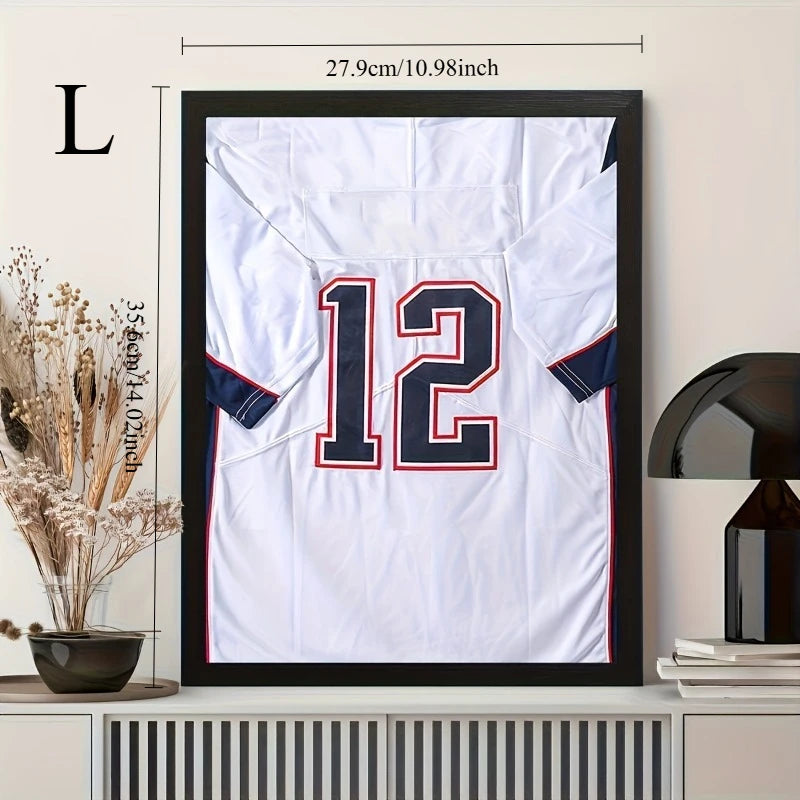DIY Magnetic Flip Cover Display Box - Jersey Shirt Collection Storage Case for Home Decoration & Memorabilia