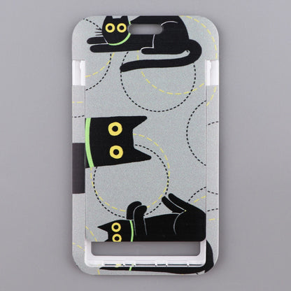 Cartoon Cat Lanyard Keychain – Multifunctional ID Card Badge Holder, Camera USB, Phone Neck Strap Accessories