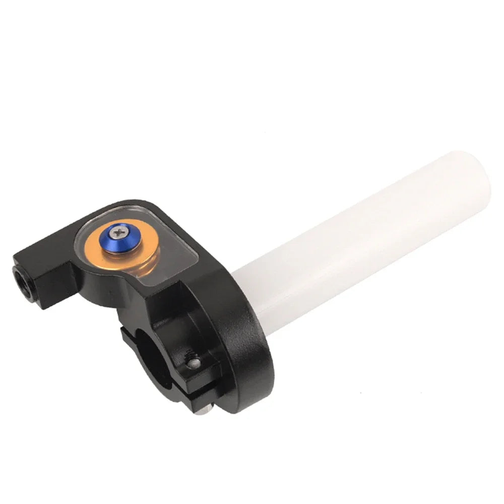 22mm Quick Twist Throttle Grip Set with Cable — Motorcycle Dirt Bike Handlebar Grips for Honda, Kawasaki, Suzuki, KTM
