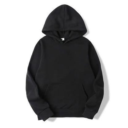 Fashion Men's & Women's Hoodies – Casual Solid Color Sweatshirts for Spring, Autumn, Winter