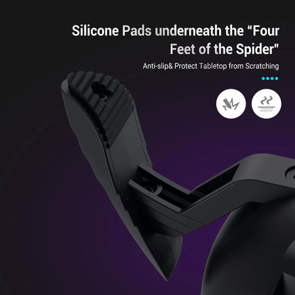 RGB Mouse Bungee with USB Hub – Flexible Mouse Cable Holder and Cord Organizer for Gaming and Esports