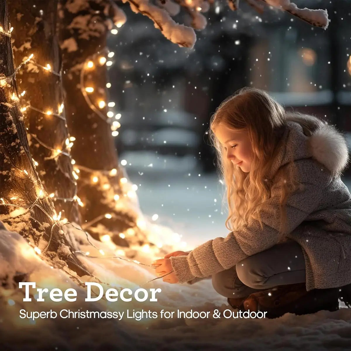 LED Waterproof Christmas Fairy Lights – 5/10/20M Outdoor String Lights for Garden, Tree, Home, Halloween, and Holiday Decoration
