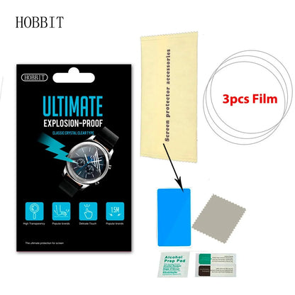 0.15mm HD Screen Protector for Casio Watches - 5H Anti-Fingerprint, Waterproof, Shock-Resistant Protective Film for F-105W and A168W