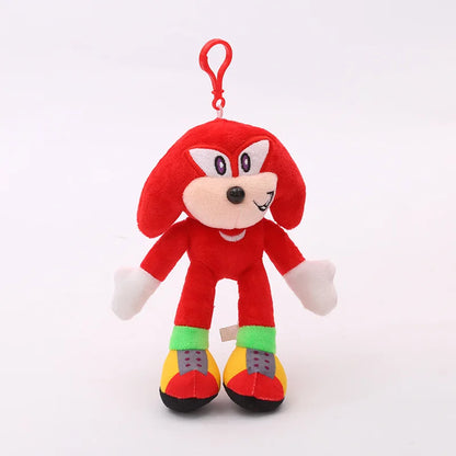 Super Sonic Hedgehog Plush Dolls — Shadow, Amy Rose, Knuckles, Tails Anime Stuffed Toy Gift for Kids