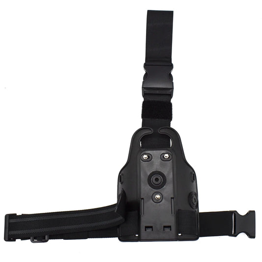 Airsoft Tactical Drop Leg Platform - Thigh Mount Holster Panel for Glock 17/19, Beretta 92/96, SIG P226, 1911