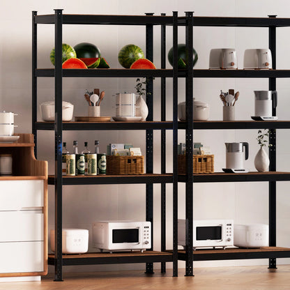 DayPlus 5-Tier Heavy Duty Garage Shelving – Adjustable Storage Unit, 386LBS Load Capacity per Tier, 150-200CM Height