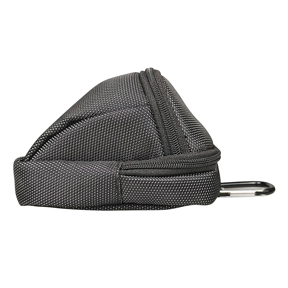 Mini Park Golf Ball Bag with Hook – Portable Nylon Waist Bag for Park Balls, Outdoor Sports Golf Accessories