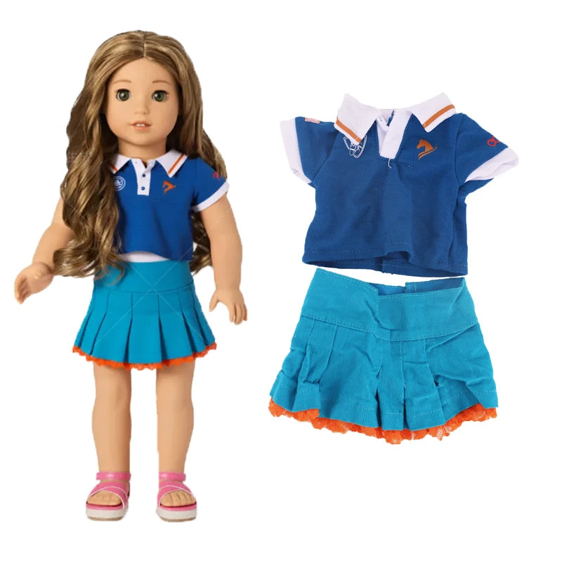 Official Doll Clothes & Accessories – Matching Style Outfits for 18-Inch American & 43cm Reborn Baby Dolls, Our Generation Girl Toys Gift