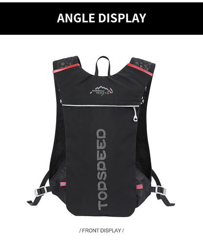 INOXTO 5L Trail Running Backpack - Ultra-Light Hydration Vest for Marathon & Cycling with 1.5L/2L Water Bag